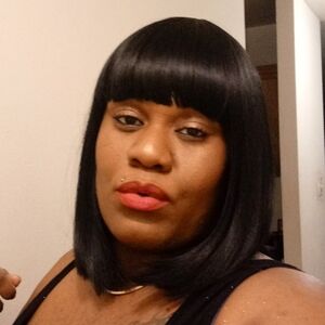 🆕️ Kalyss Yaki Black Short Bob Wig With Bangs Synthetic